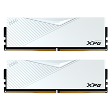 رم کامپیوتر دو کاناله ای دیتا مدل XPG Lancer White حافظه 32 گیگابایت و فرکانس 6000 مگاهرتز
